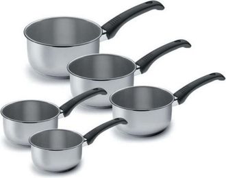Lacor Serie De 5 Cacerolas De Acero Inoxidable 12 / 20cm - 85003 Lacor