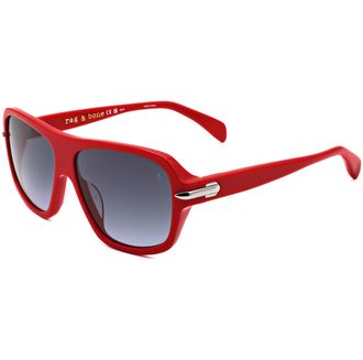 Rag & Bone Rag & Bone Unisex 57 mm Red Sunglasses