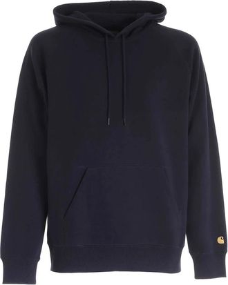 Carhartt Work in Progress Hooded Chase Sweat - Heren - Hoodies - Blauw - L - Katoen - Hoodies & sweatvesten