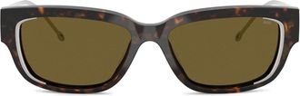 Diesel Rectangle sunglasses - Sunglasses - Unisex - Brown