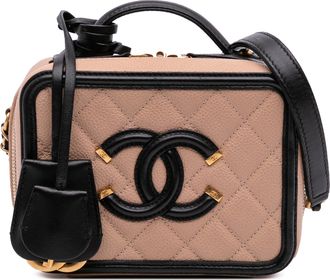 Chanel Gequilted Handtas Cc Logo