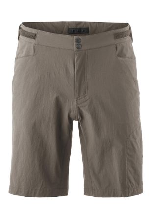 Gonso Fahrradhose GONSO Adventure Shorts M, Damen, Gr. 4XL, Normalgr&ouml;ssen, grau (terragrau), 90% Polyamid, 10% Elasthan, Hosen Fahrradhose, Strapazierf&auml;hig 