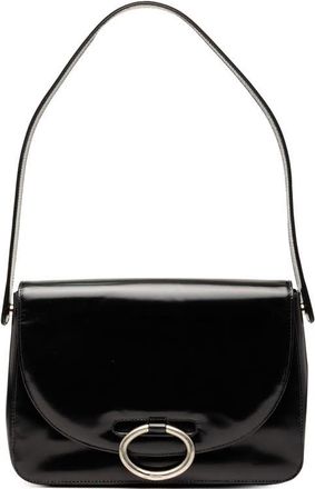 Prada Pre-owned Prada Spazzolato Leather Flap Shoulder Bag Ladies 0W1CB0Y9XROSTNF5