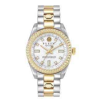 Philipp Plein Watch Queen Crystal - Dames - Horloges - Wit - ONE Size - Accessoires