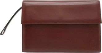 Cartier Pre-owned Must de Cartier Pochette in Pelle - - Pre-owned - Donna - Rosso - ONE SIZE