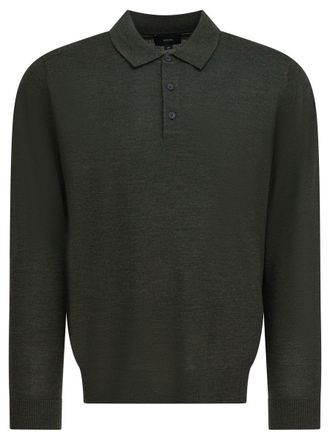 Vince Merino Wool Polo Shirt