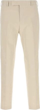 Pantaloni Torino Sd 59 Broeken - Heren - Nette broeken - Beige - S - Katoen - Broeken