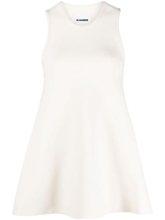 Jil Sander Top met ruches - Beige