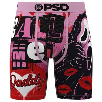 PSD Mens Graphic Briefs - Red/Black/Pink Size XL