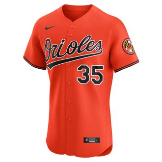Nike Adley Rutschman Baltimore Orioles Nike Mens Dri-FIT ADV MLB Elite Jersey in Orange | 9B10OLA2OL9-LU5
