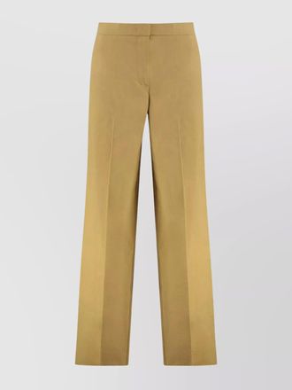 Pinko linen wide-leg trousers