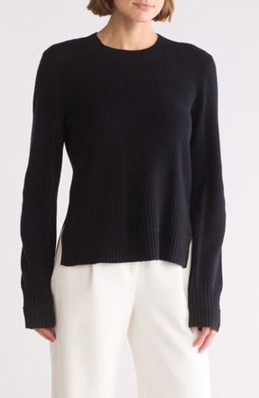 7 For All Mankind Cozy Wool & Cashmere Sweater in Black at Nordstrom Rack, Size X-Small