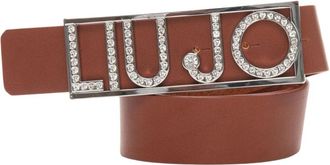Liu Jo Leren Riem - Dames - Riemen - Bruin - M - Leer - Accessoires