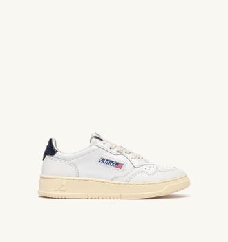 Autry SNEAKERS MEDALIST LOW IN PELLE BIANCA E SPACE