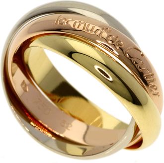 Cartier Yellow Gold (18K) Pink Gold (18K) White Gold (18K) Band Ring (Pre-Owned)