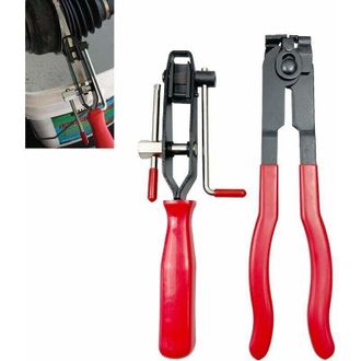 OEM Alicates Para Abrazaderas De Manguera De Velocidad Constante (cv) Fabricados En Acero Estampado - Mango Antideslizante - Mecanismo De Corte R&aacute;pido - P