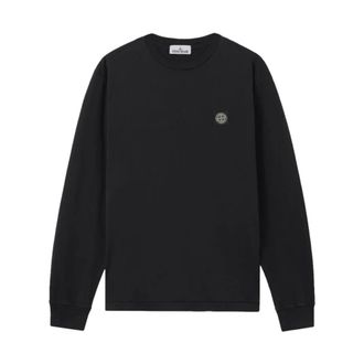 Stone Island Compass Badge Long-sleeve T-shirt - male - Stone Island - Sweatshirts - Black - 2XL - Sweatshirts & Hoodies