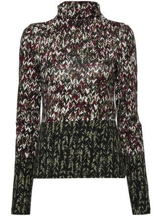 Loewe Top a maniche lunghe - Verde