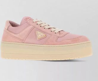 Prada fabric low-top sneakers