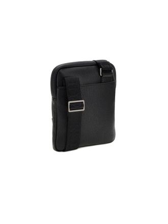 Guess Mens Crossbody Bag Black Polyurethane - Crossbody-Bags