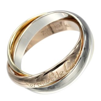 Cartier Yellow Gold (18K) Pink Gold (18K) White Gold (18K) Band Ring (Pre-Owned)
