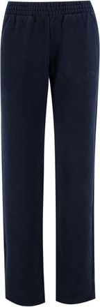 MC2 Saint Barth SB 00 EMB 00407I Broeken - Dames - Straight fit broeken - Blauw - XS - Katoen - Broeken
