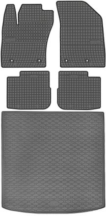 OEM Fiat Tipo Kombi Desde 02.2017 Set - Alfombrillas De Goma Para Coche + Alfombrilla Para Maletero