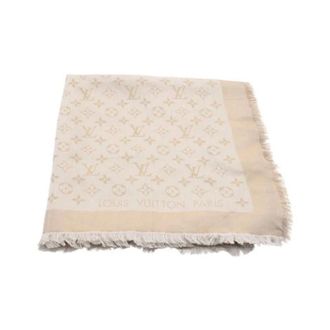 Louis Vuitton Pre-owned Scarves, female, Gray, Size: ONE SIZE Pre-owned Stole