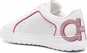 Ferragamo Manhattan Sneaker - White