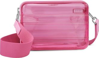 AwAy The Mini Crossbody Bag in Translucent Pink at Nordstrom