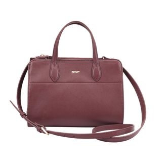 Paul Costelloe Womens Kendall Leather Multi Way Bag - Purple - One Size
