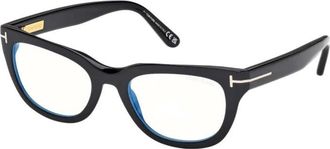 Tom Ford Ft 6066B 001 Optical Frame - Dames - Brillen - Zwart - 53 MM - Accessoires