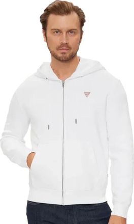 Guess Hombre, Sudaderas, Blanco, Talla: XL