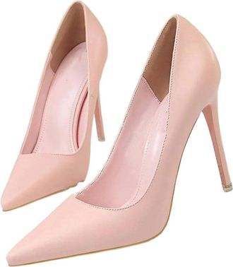 Generic Women Elegant Office Party Pointed Toe High Heel Pumps Wedding Stiletto Dress Shoes