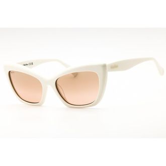 Max Mara Ladies White Cat Eye Sunglasses MM0063