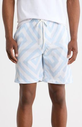 T.R. Premium Drawstring Shorts in Blue Finch at Nordstrom Rack, Size Xxx-Large