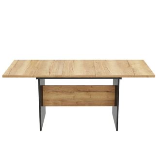 Urban Meuble Mesa de Comedor Extensible Efecto Madera 140-180 x 80 cm