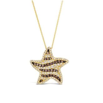Le Vian Ladies Godiva Pendant Necklace set in 14K Honey Gold TSXT 8
