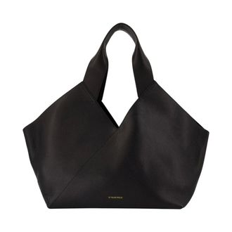 By Malene Birger Dames, Tassen, Zwart, Maat: ONE Size Leer