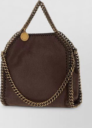 Stella McCartney falabella tiny suede clutch bag