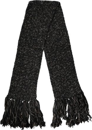Dolce & Gabbana Wollen Sjaal met Franjes voor Nek en Schouders - Heren - Wintersjaals - Veelkleurig - ONE Size - Wol - Accessoires