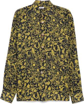 Kiton linen shirt - Black