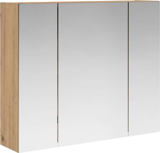 vidaXL Armario Con Espejo De Ba&ntilde;o Roble Artisan 60 X 14,5 X 50 Cm Vidaxl