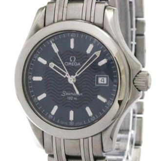 Omega Orologio Vintage Pre-owned - - Pre-owned - Donna - Blu - ONE SIZE