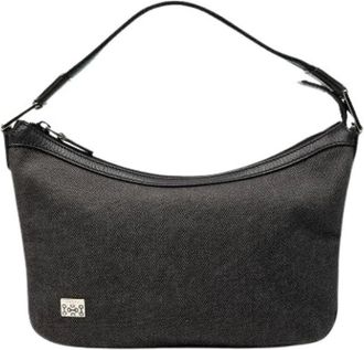 Gucci Pre-owned Shoulder Bags, female, Black, Size: ONE SIZE Pre-owned Denim Shoulder Bag