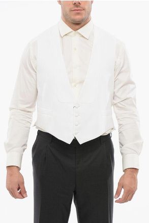 Corneliani Honeycomb Cotton MANTUA Formal Vest size 54