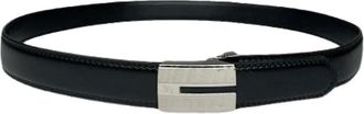 Burberry Pre-owned Belts, female, Black, Size: ONE SIZE Pre-owned Vintage Leather Belt