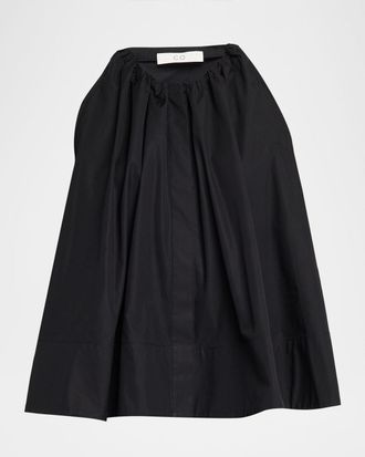 Co Sleeveless Gathered Tunic Shirt