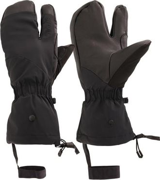 Stoic Wool NalluSt. III 3 Finger Handschuhe - Unisex | schwarz