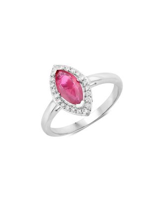 Diana M. Jewels 14K 1.57 Ct. Tw. Diamond & Ruby Ring